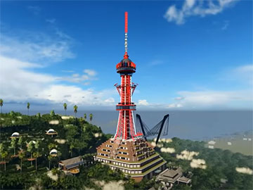 Rusza budowa wieży TV na Bali [wideo]