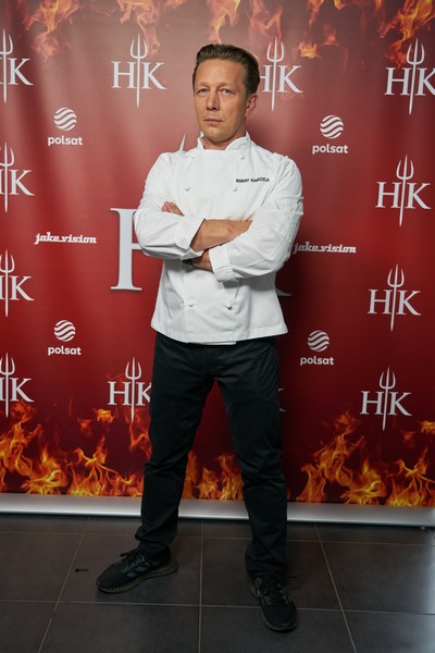 Robert Kondziela w programie „Hell's Kitchen - Piekielna Kuchnia”, foto: Cyfrowy Polsat