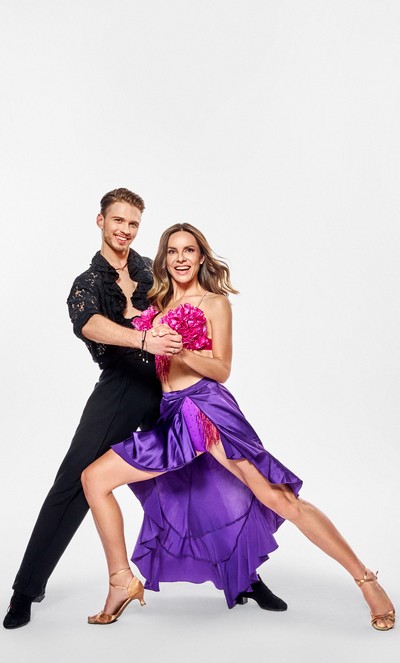 Roman Osadchiy i Maja Włoszczowska w programie „Dancing With The Stars. Taniec z gwiazdami”, foto: Cyfrowy Polsat