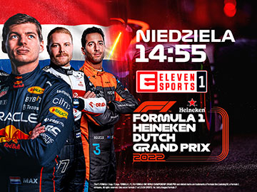 Wyścig F1 o Grand Prix Holandii w Eleven Sports