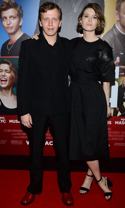 Maciej Musiałowski i Magdalena Maścianica na premierze filmu „Kryptonim Polska”, foto: Jarosław Antoniak/Kino Świat