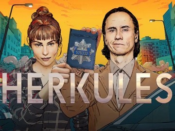 TVN „Herkules” Weronika Książkiewicz i Rafał Maćkowiak grafika animacja rysunek bajka