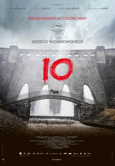 Plakat promujący kinową emisję filmu „IO”, foto: Aneta Gębska/Filip Gębski/Gutek Film