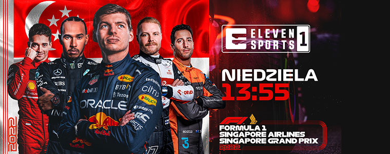 F1 Formula 1 GP Singapuru-2022 Eleven Sport fot Getty Images 760px