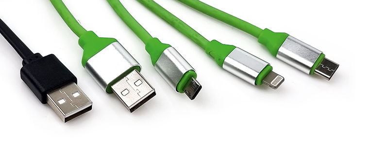 Rodzaje kabli USB