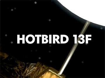 Eutelsat Hot Bird 13F na docelowej pozycji orbitalnej