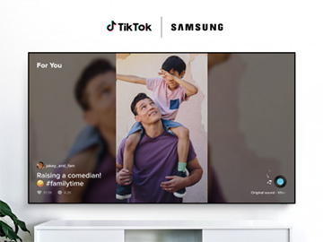 TikTok z aplikacją na Samsung Smart TV w Polsce