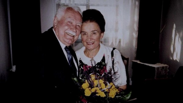 Ryszard Kaczorowski i Karolina Kaczorowska w programie „Serce dla Polski. Karolina Kaczorowska”, foto: TVP
