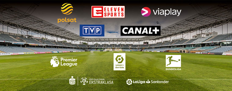 Stadion ligi piłkarskie Polsat Sport Eleven Viaplay canal 760px