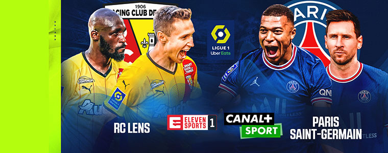 Lens PSG Ligue 1 2022 Eleven Sports canal 760px