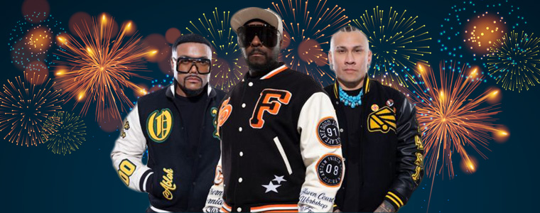 Black Eyed Peas sylwester TVP