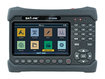 Satlink ST-6986 Combo - miernik DVB-T/T2/C DVB-S/S2
