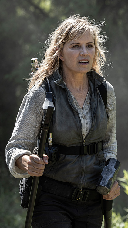 Kim Dickens w serialu „Fear the Walking Dead”, foto: AMC Networks International