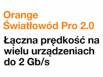Światłowód Pro 2.0 w Orange