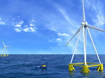 Pierwsza morska turbina wiatrowa w Bułgarii do produkcji gazu