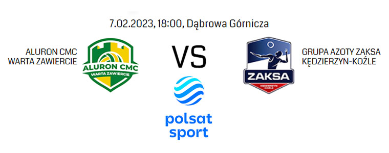 Aluron vs Zaksa Polsat Sport 760px