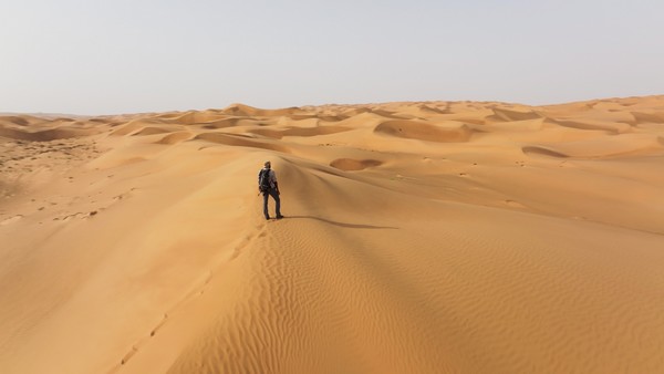 Dwayne Fields w programie „Siedem dni na ucieczkę”, foto: National Geographic