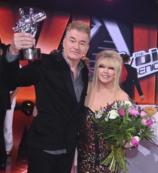 Zbigniew Zaranek i Maryla Rodowicz w programie „The Voice Senior”, foto: TVP
