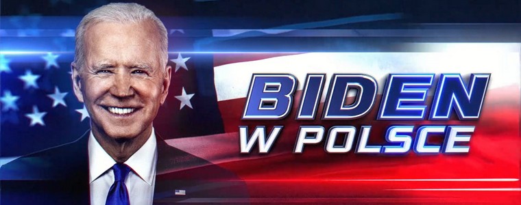 TVN24 TVN 24 Joe Biden w Polsce