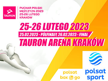 Tauron Puchar Polski siatkarzy 2023 Arena Kraków-360px