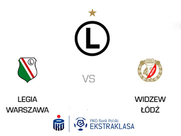 Klasyk Legia - Widzew w Canal+ 4K i TVP Sport
