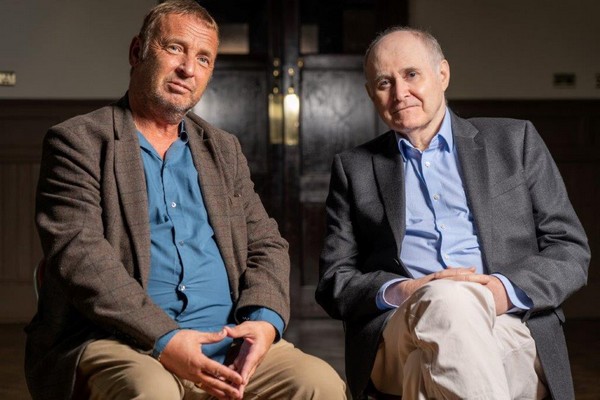 Colin Stagg i Paul Britton w programie „Morderstwo, które zmieniło Wielką Brytanię”, foto: AMC Networks International