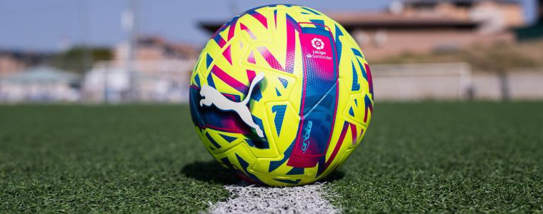 PUMA LaLiga ORBITA Yellow Ball piłka 2022/23