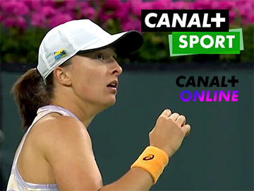 Iga Świątek canal Sport WTA tenis Indian Wells 2023 360px