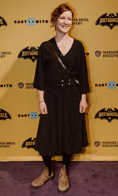 Justyna Kozłowska na premierze serialu „Batwheels”, foto: Marcin Krokowski/Urbanflavour/Warner Bros. Discovery