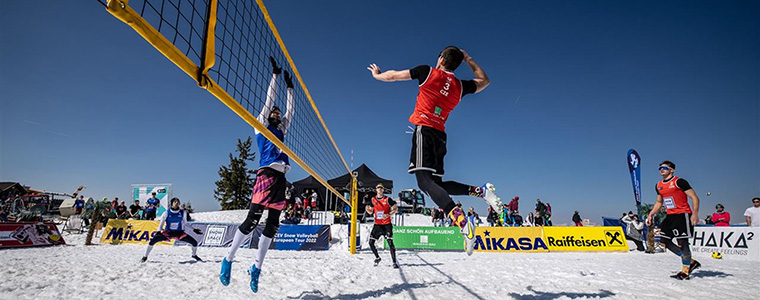 CEV Snow Volleyball European Tour siatkówka na śniegu www.cev.eu