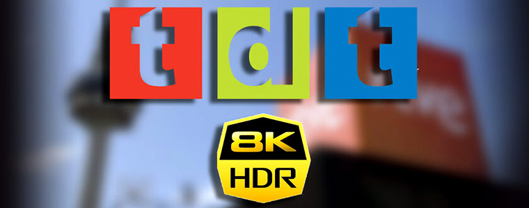 TDT 8K HDR transmisja UHD hiszpania DVB-T2 760px