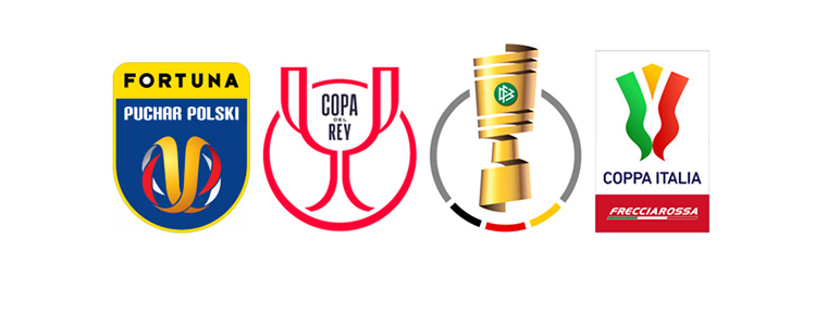 Fortuna Puchar Polski Copa del Rey DVB-Pokal Coppa Italia