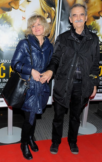 Małgorzata Bogdańska i Marek Koterski na premierze filmu „Zabić bobra”, foto: Kino Świat