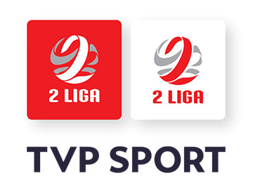 2 liga red white TVP Sport logo 360px