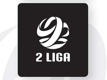 2 liga logo black white czarno białe 360px