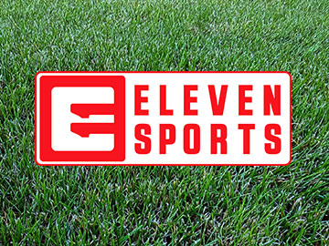 Eleven Sports logo na trawie uniwersalne 360px