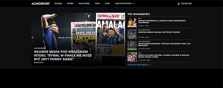 Eurosport.pl nowa odsłona