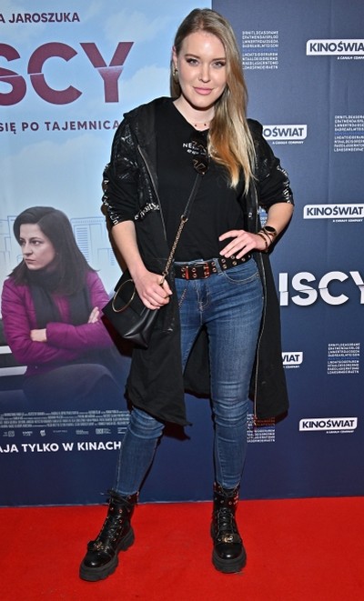 Ewelina Ruckgaber na premierze filmu „Bliscy”, foto: Marek Węgrzyn/KAPIF/Kino Świat