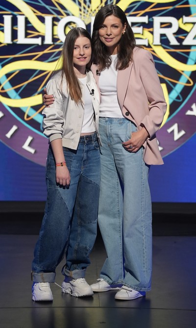 Maria i Karolina Gorczyca w programie „Milionerzy”, foto: TVN Warner Bros. Discovery