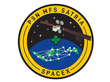 Satelita Satria wyniesiony rakietą Falcon 9 [wideo]