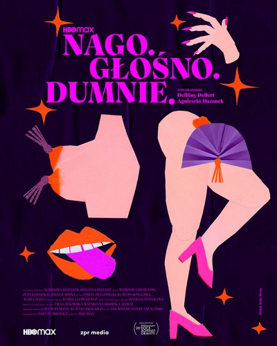 Plakat promujący emisję serialu „Nago. Głośno. Dumnie.”, foto: Warner Bros. Discovery