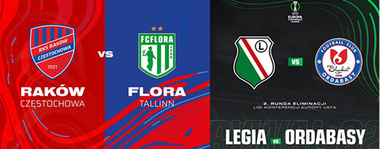 Raków Częstochowa Flora Tallinn Liga Mistrzów Legia Warszawa UEFA 760px