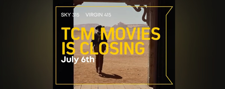 TCM Movies UK - zakończenie nadawania 6.07.2023 w Wielkiej Brytanii