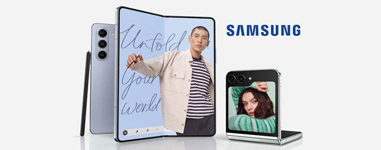 Samsung fold smartfon galaxy zflip5 zfold5 2023 760px