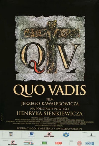 Plakat promujący kinową emisję filmu „Quo vadis”, foto: Syrena Entertainment Group