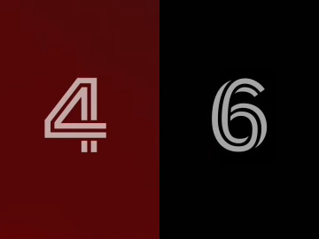 TV4 TV6 logo nowe