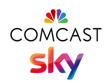 Sky Comcast logo razem 360px