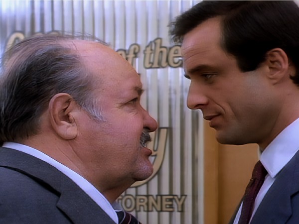 William Conrad i Joe Penny w serialu „Gliniarz i prokurator”, foto: MWE Networks