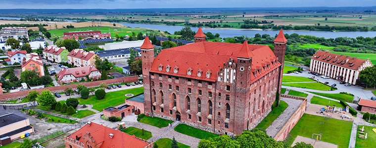 Zamek w Gniewie Polska z góry CANAL+ Polska