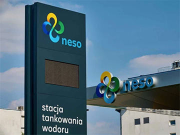 Stacja tankowania wodoru NESO Grupa Polsat Plus